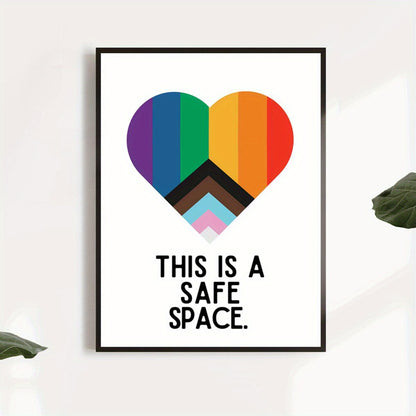 Affiche LGBT — Safe Space