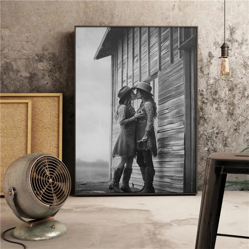 Affiche LGBT Vintage Lesbienne