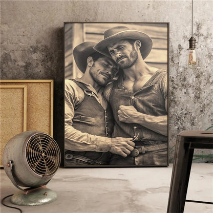 Affiche LGBT — Vintage Gay