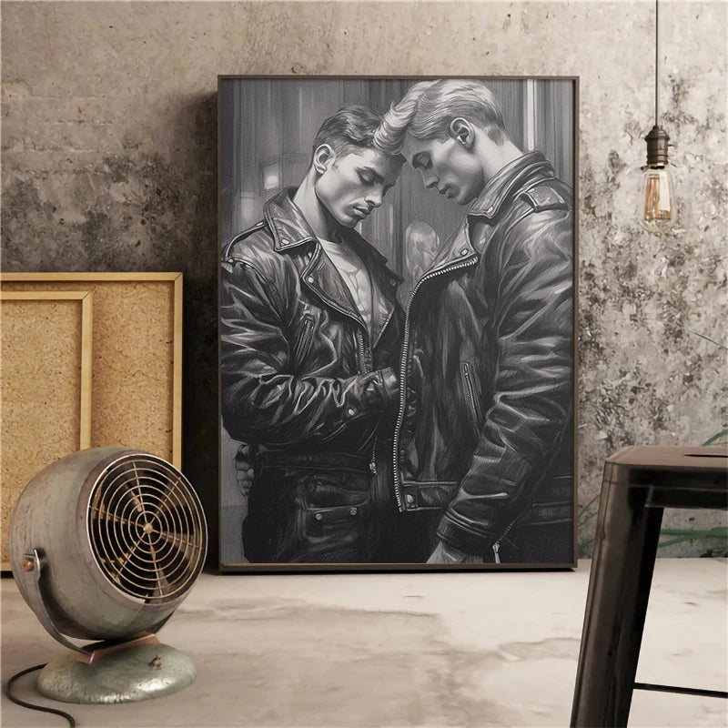 Affiche Vintage Gay Rétro