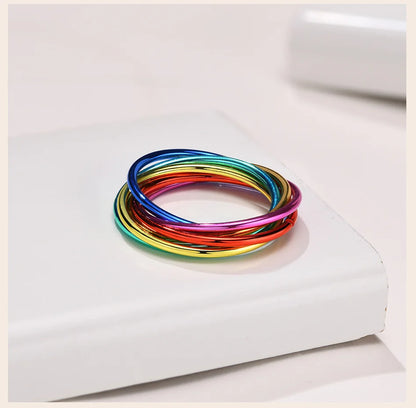 Bague LGBT — Spirale