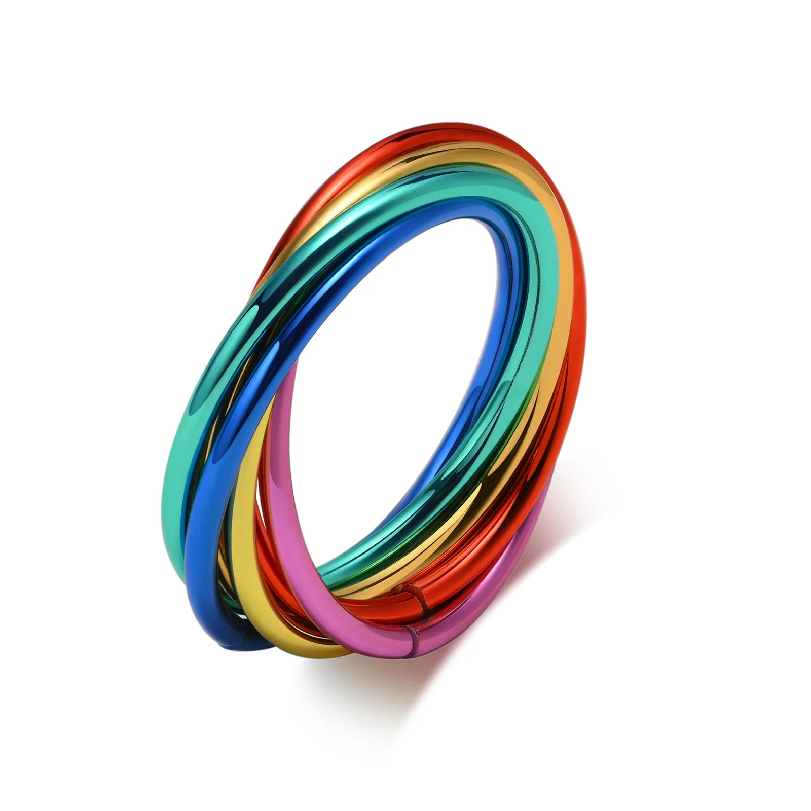 Bague LGBT Spirale