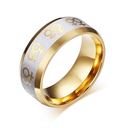 Bague Mariage Lesbienne