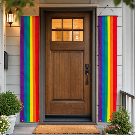 Bannière Arc-en-ciel Décoration LGBT Maison