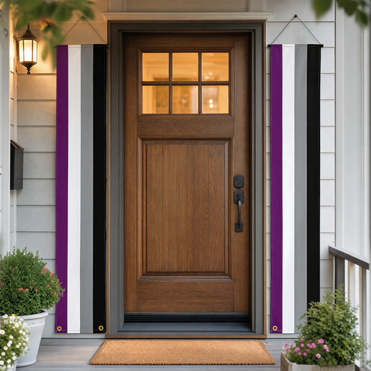 Bannière Asexuel pour Décoration LGBT Maison