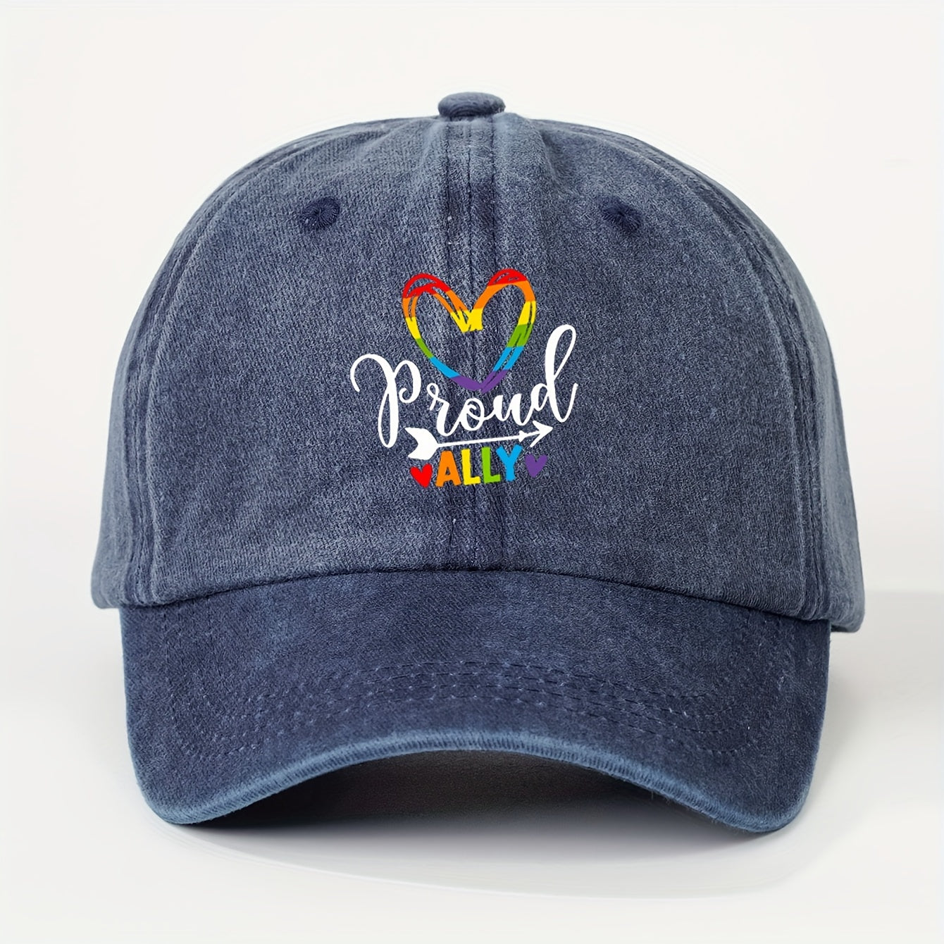 Casquette Bleu LGBT Proud Ally