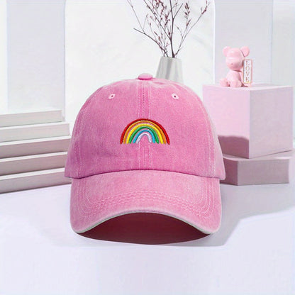 Casquette LGBT Arc-en-ciel Rose
