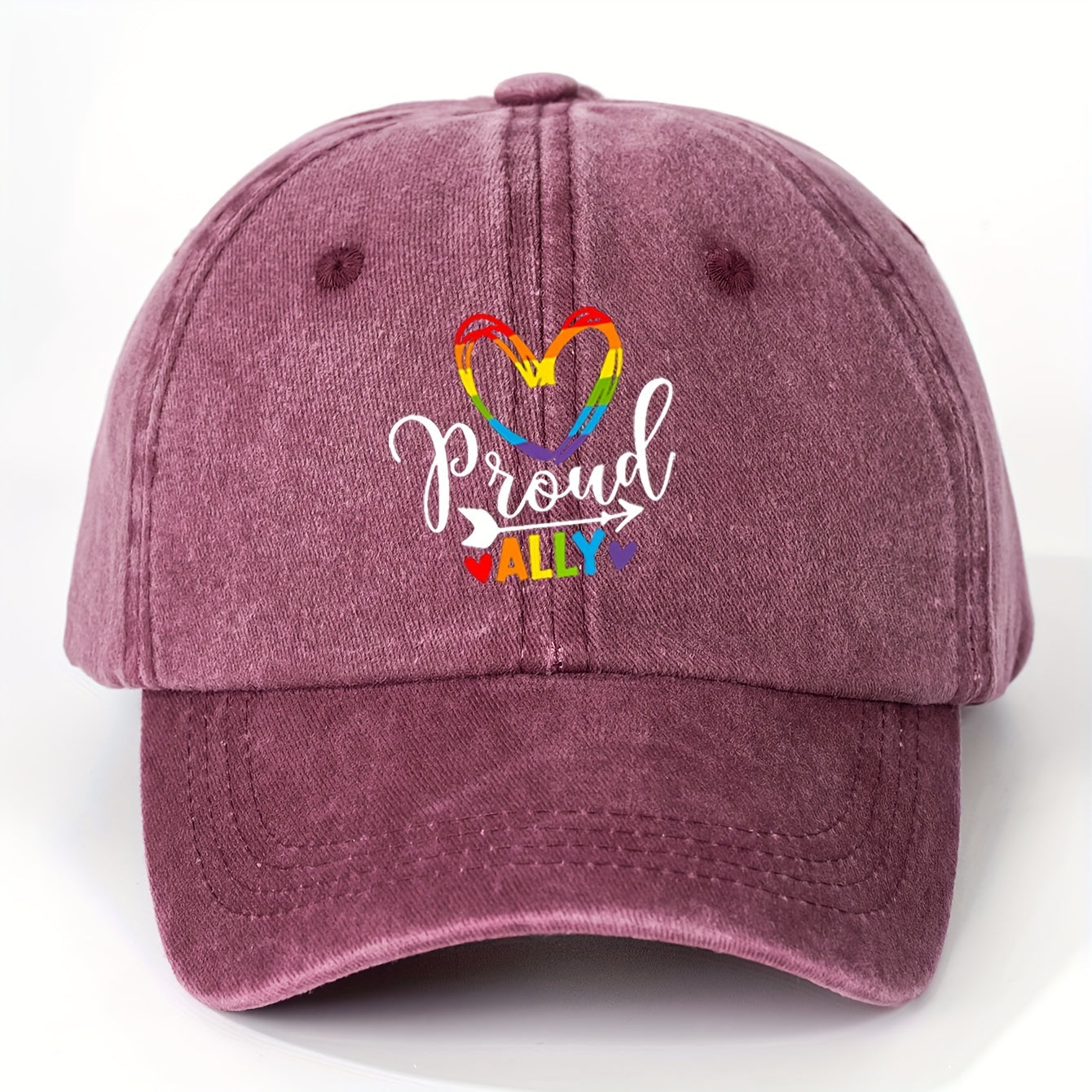 Casquette Rouge LGBT Proud Ally