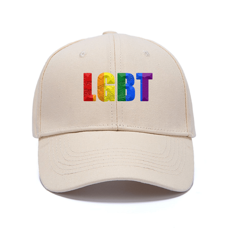 Casquette Beige LGBT