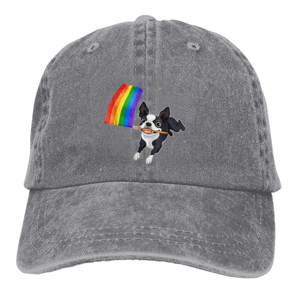 Casquette Chien Bouledogue LGBT