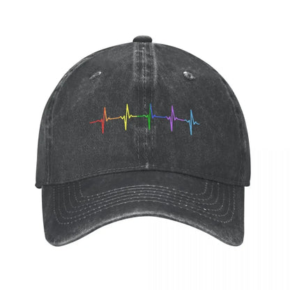 Casquette LGBT Heartbeat