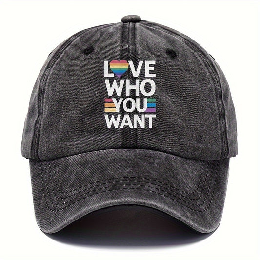 Casquette LGBT Love Who You Want