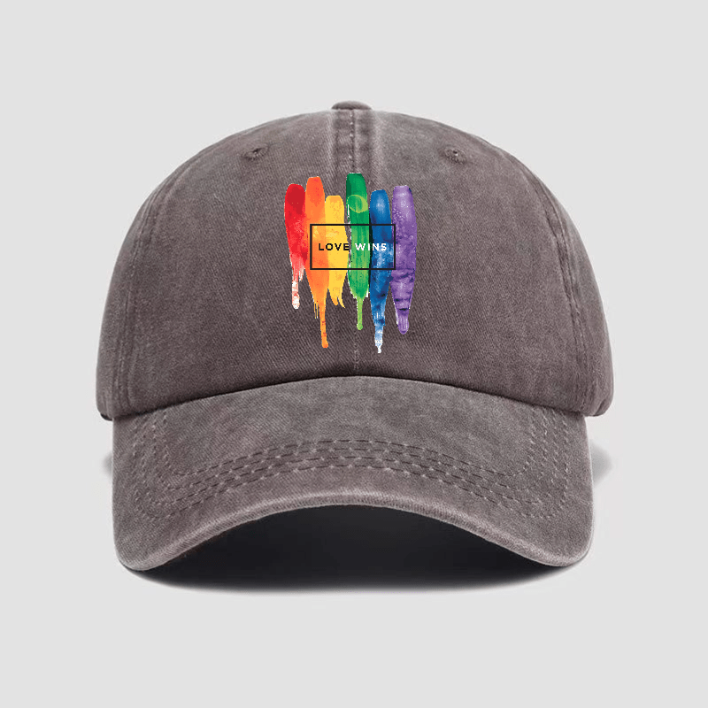 Casquette LGBT Love Wins Café