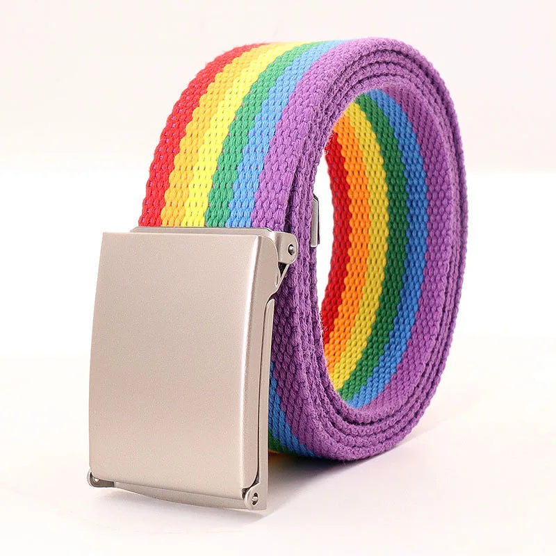 Ceinture LGBTQIA Arc-en-ciel