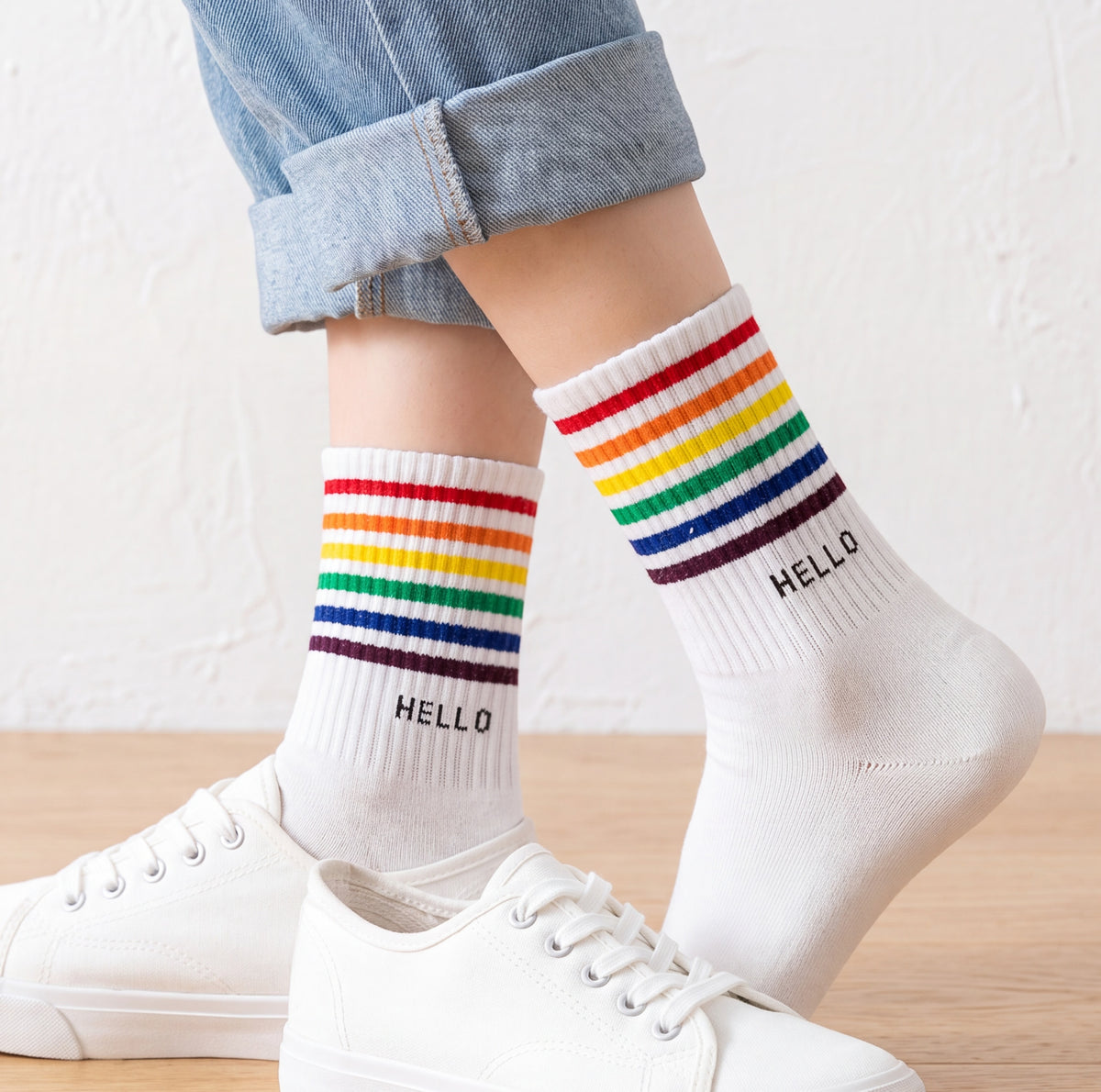Chaussettes Hello LGBT