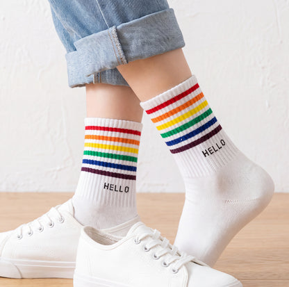 Chaussettes Hello LGBT