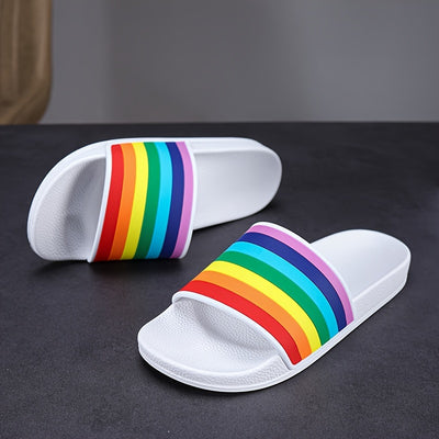 Claquettes LGBTQIA Blanc