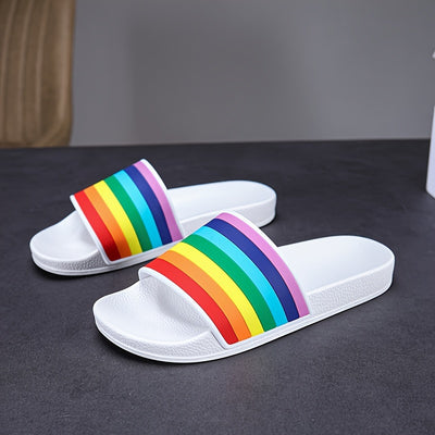 Claquettes LGBT Blanc