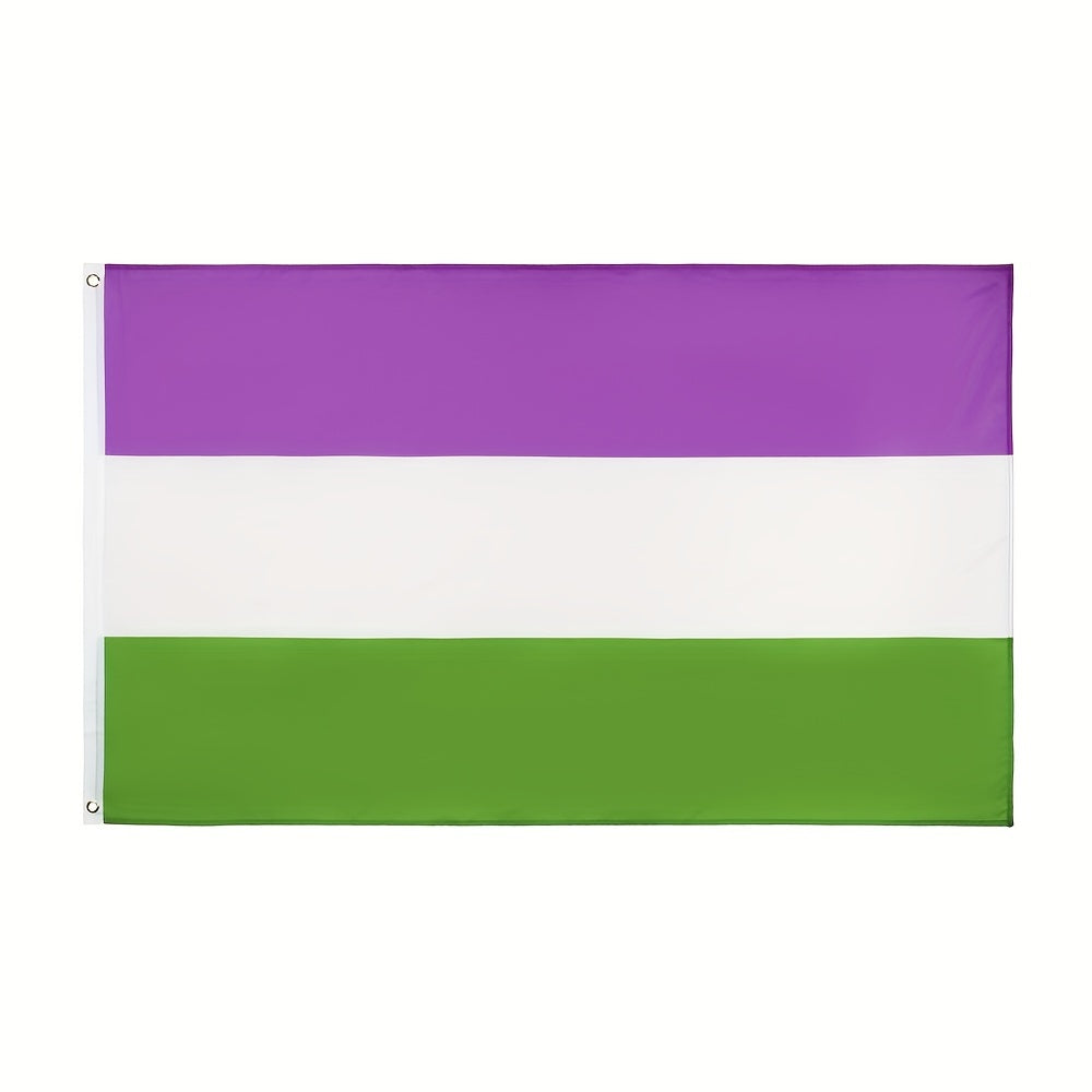 Drapeau Genderqueer <br/> 90 x 150 cm