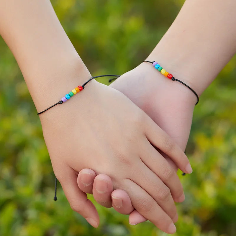 Bracelet Couple LGBT — Œil-de-Turc