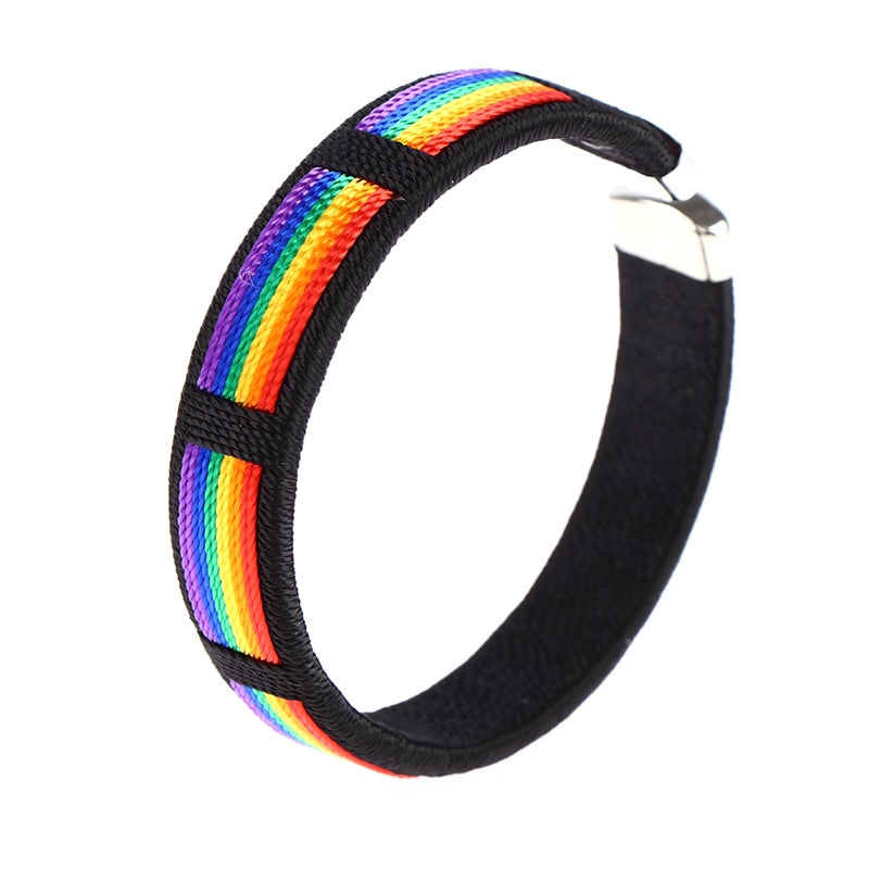 Bracelet LGBT Arc-En-Ciel Design