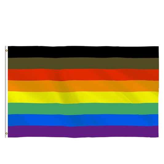 Drapeau LGBT 8 Couleurs