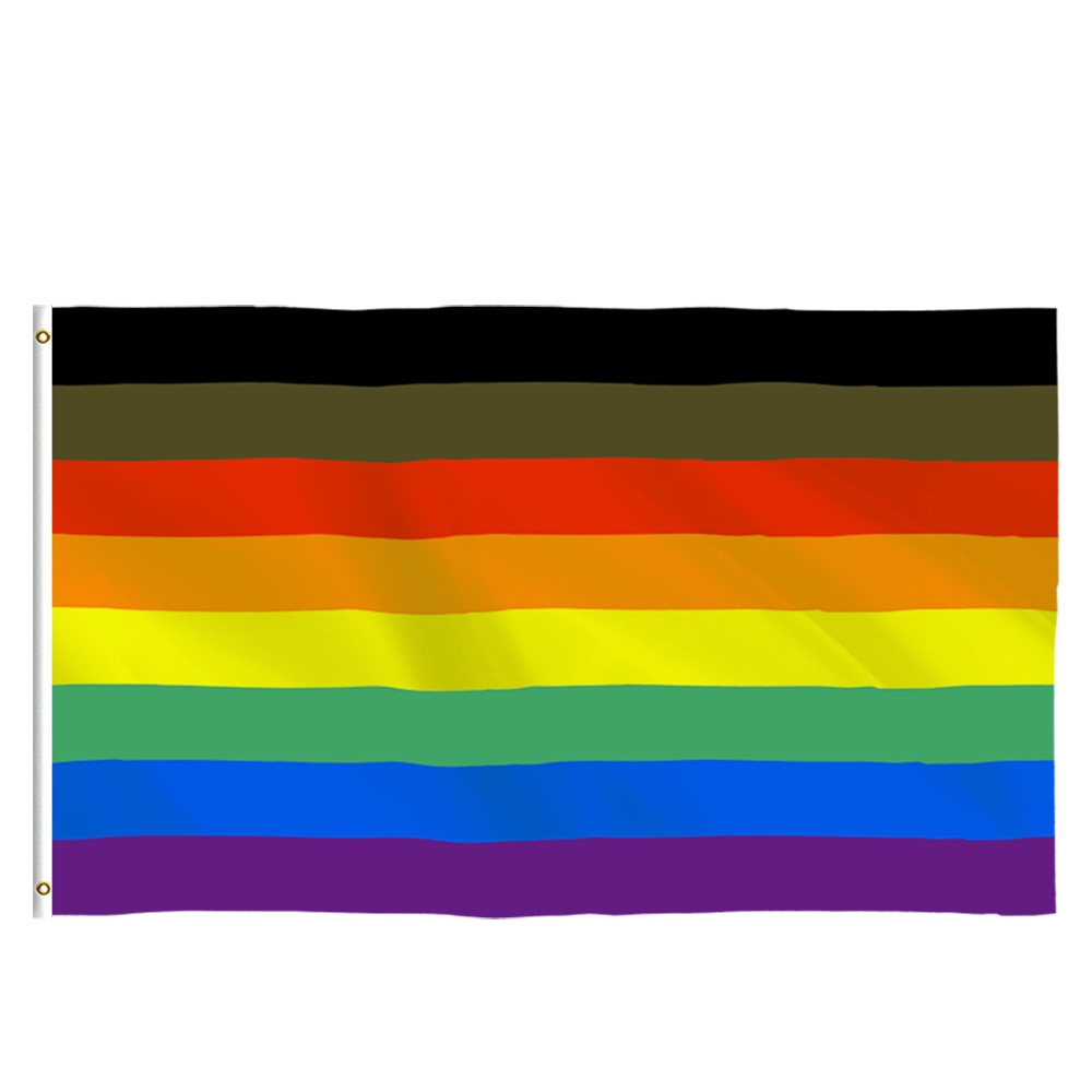 Drapeau LGBT <br/> 8 Couleurs