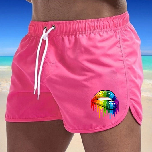 Short Bouche LGBT Rose