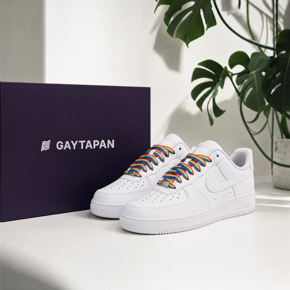 Lacets LGBT Arc-en-ciel