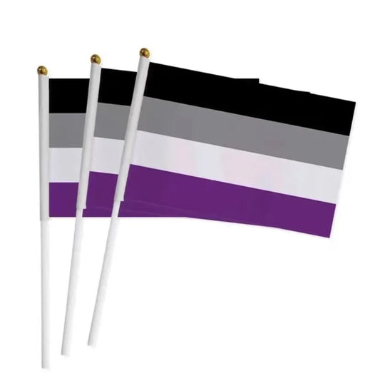 Petits Drapeaux LGBT Asexuel