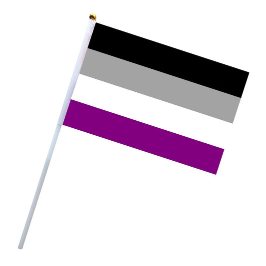 Petits Drapeaux Asexuel