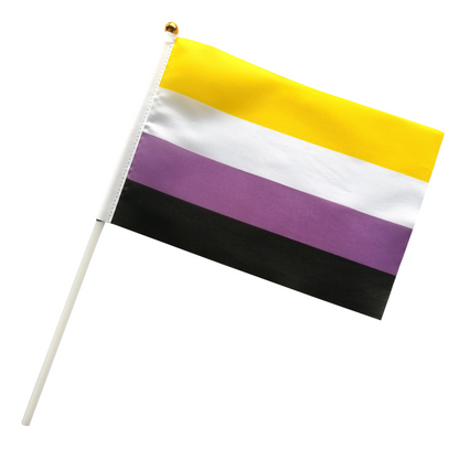 Petits Drapeaux Non-Binaire (x5-10)