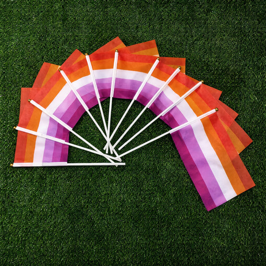 Petits Drapeaux Lesbienne pour la Pride