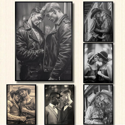 Affiche LGBT — Vintage Gay