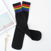 Chaussettes Hautes Enfant LGBT Noir