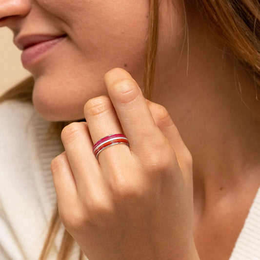 Bague LGBT Lesbienne