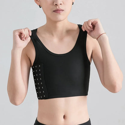 Binder FTM — Fermeture à crochets latéraux