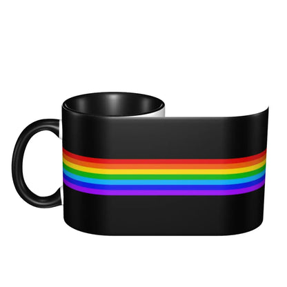 Impression du mug LGBT déroulée sur tout le pourtour