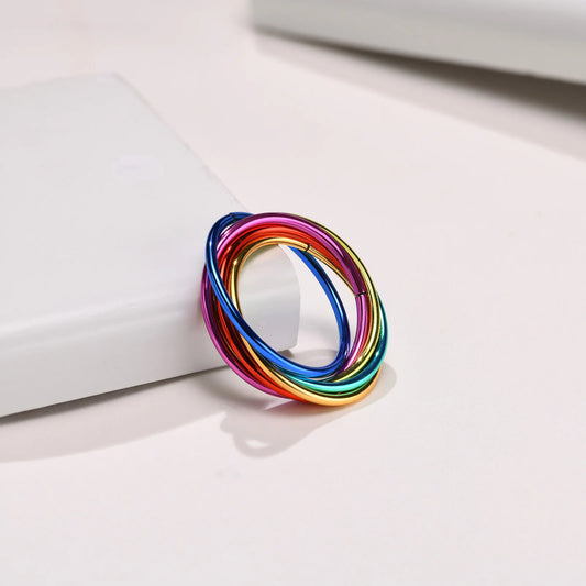 Bague LGBT — Spirale