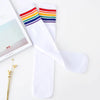 Chaussettes Hautes Enfant LGBT Blanc