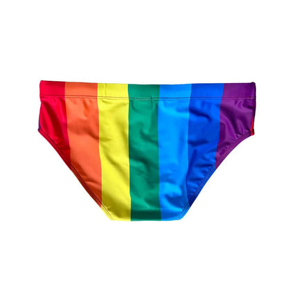 Maillot de Bain LGBT — Slip arc-en-ciel