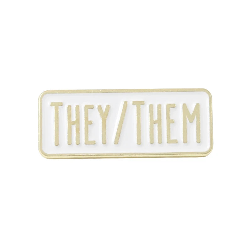 Pins Pronoms — They/Them