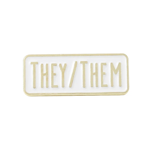 Pins Pronoms — They/Them