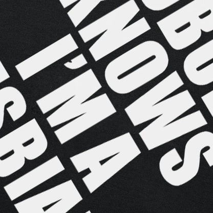 T-shirt Lesbien — Nobody Knows I Am A Lesbian