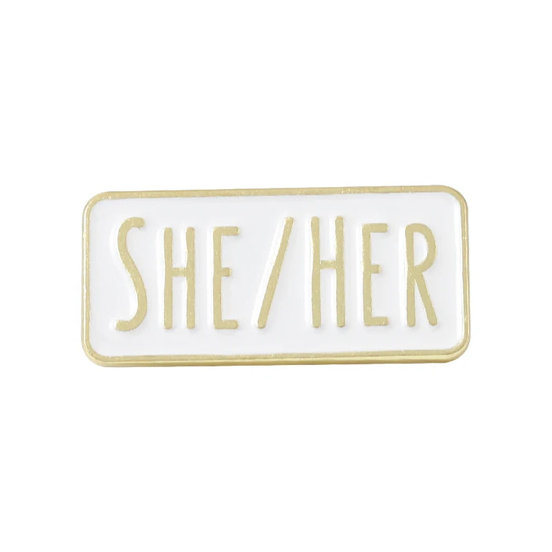 Pins Pronoms — She/Her