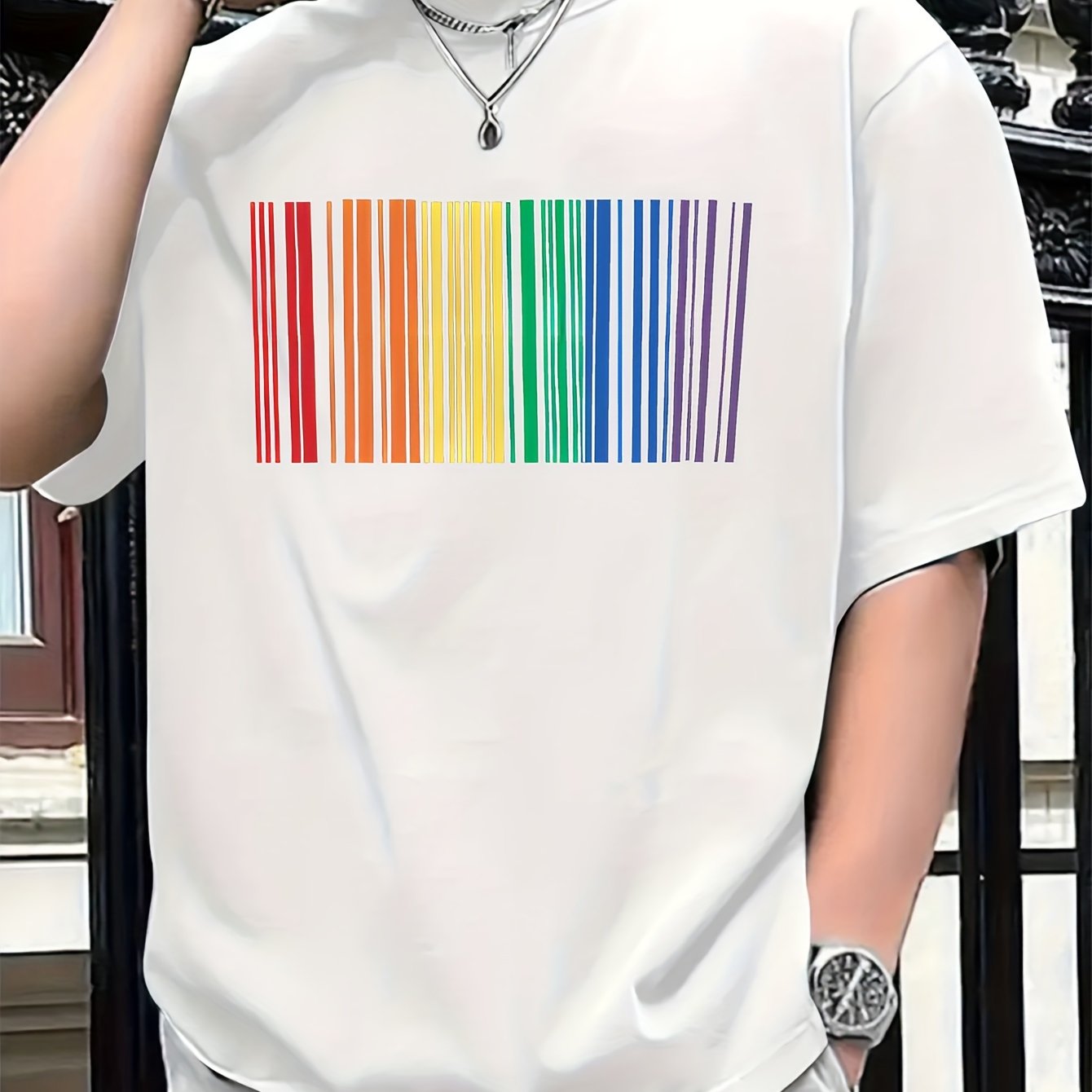 T-shirt LGBT Code Barre