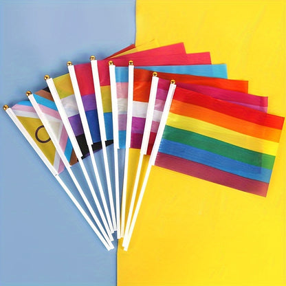 Petits Drapeaux Asexuel (x5-10)