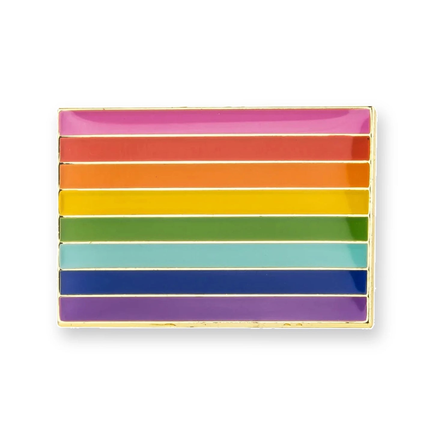 Pins drapeau arc-en-ciel original de 1978, huit bandes dont rose et turquoise