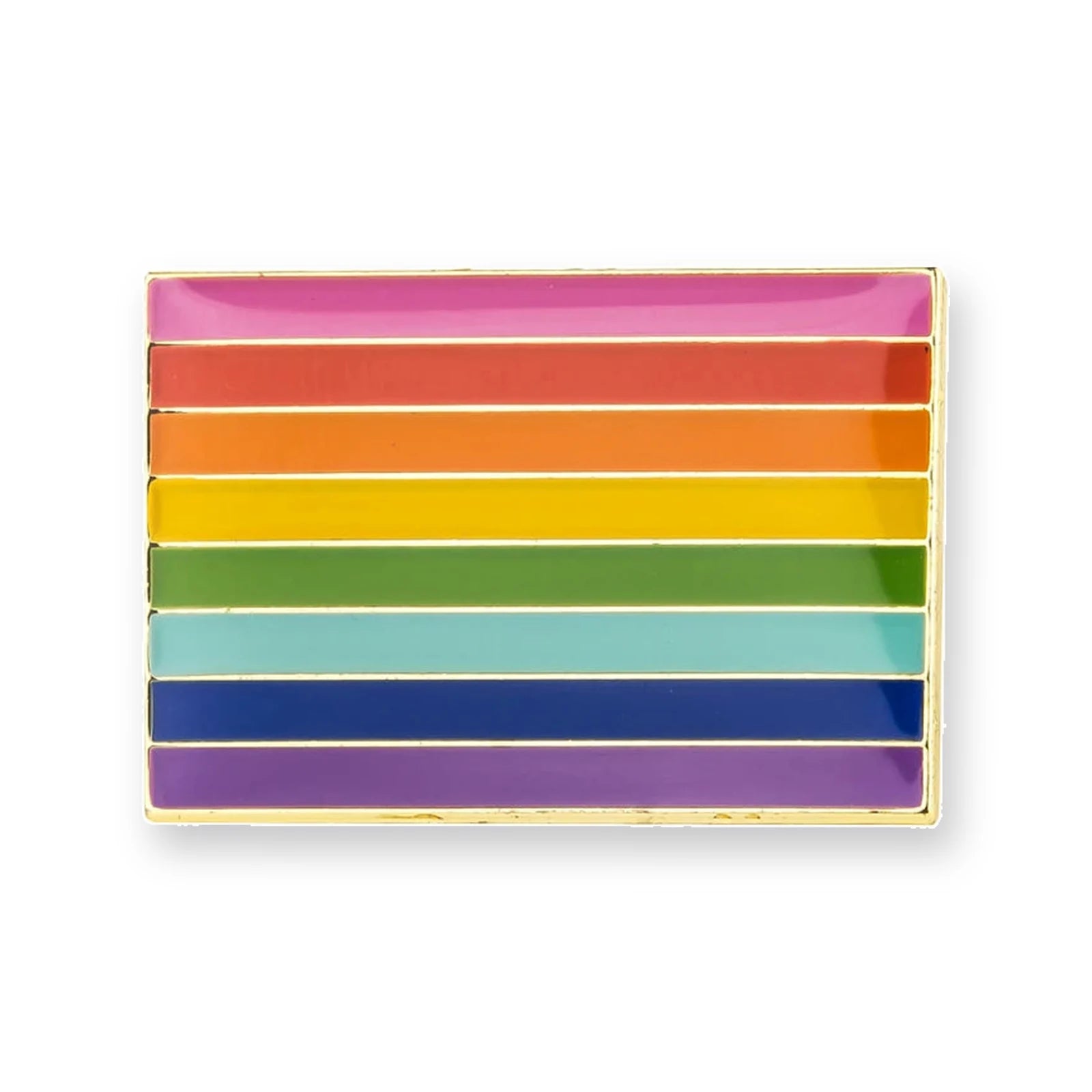 Pins drapeau arc-en-ciel original de 1978, huit bandes dont rose et turquoise