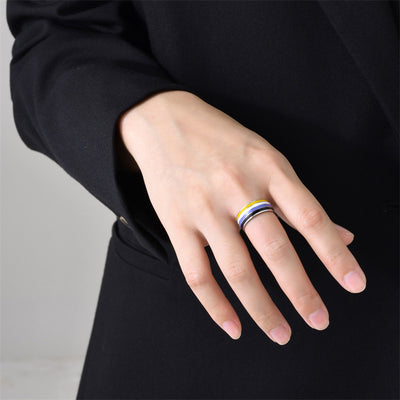 Bague LGBT Non Binaire